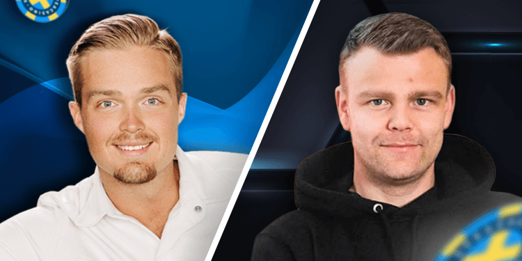 21medMax och WerreN bredvid varandra