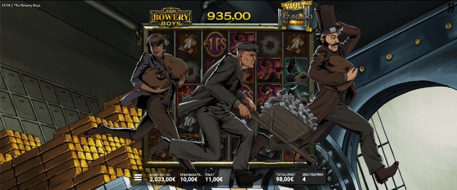 The Bowery Boys Free Spins