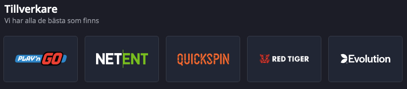 Twin Casino speltillverkare.