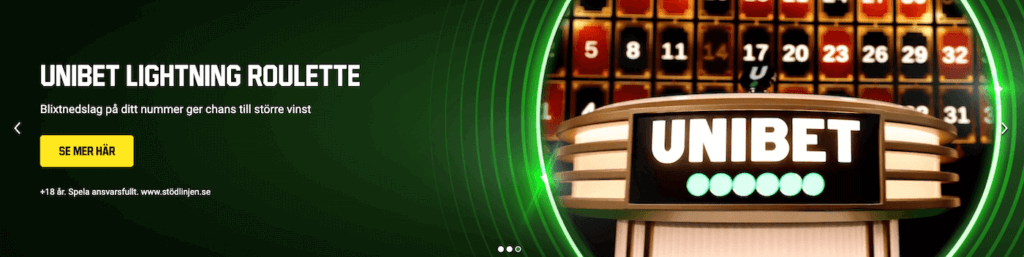 Unibet Exklusiva spel