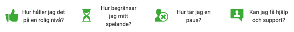 Unibet Ansvarsfullt spel