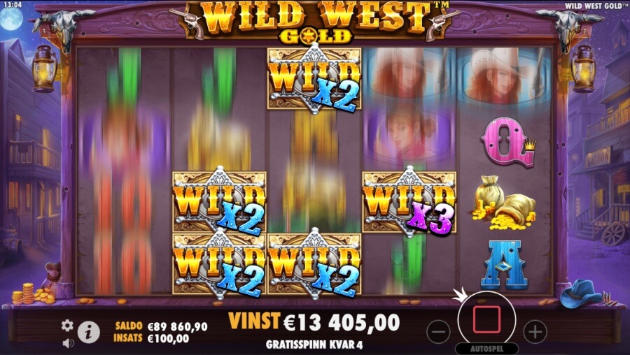 Wild West Gold wild-symboler