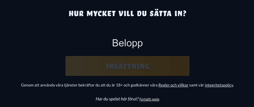 Hos ZenSpin kommer man igång med Trustly och BankID.