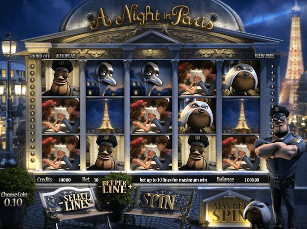 A Night in Paris Bonus