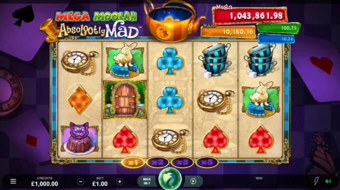 Absolootly Mad: Mega Moolah Slot