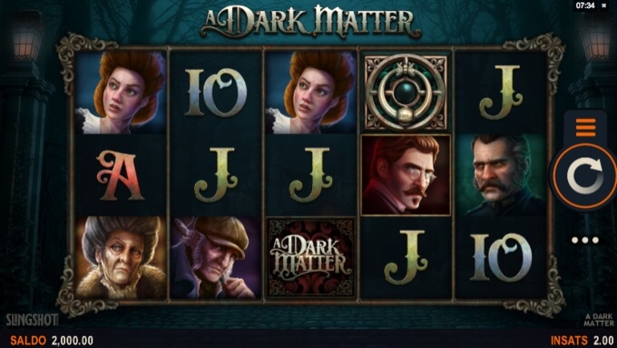 A Dark Matter Slot Bonus Game