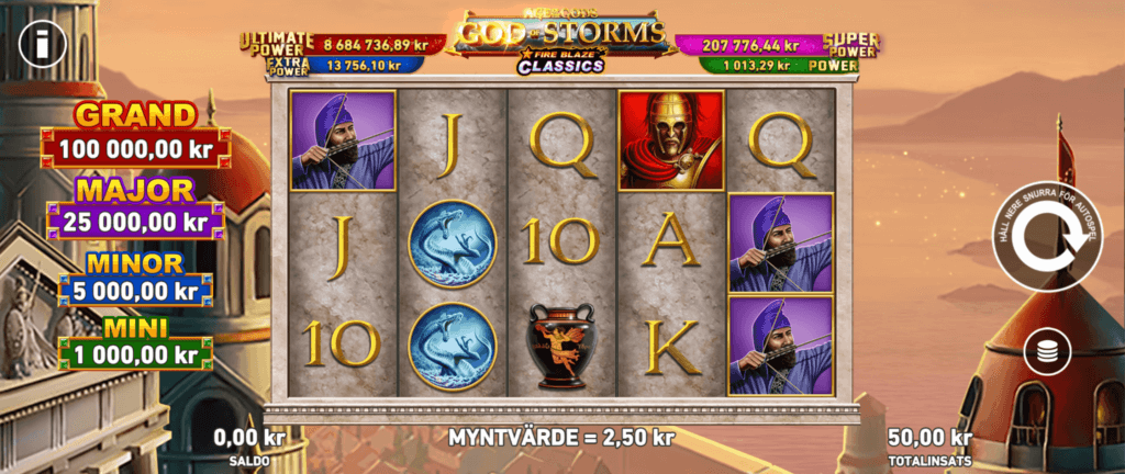 Age of the Gods: God of Storms slot