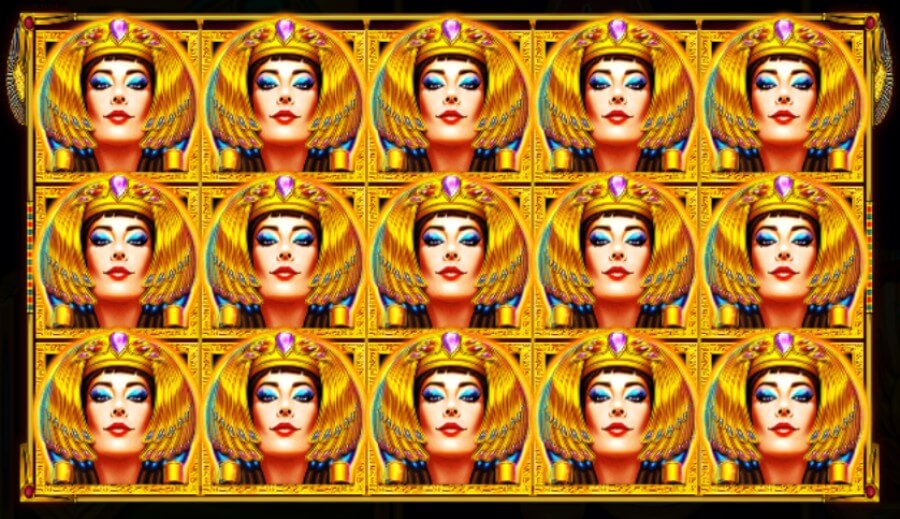 Fyllda symboler i Ancient Egypt Classic