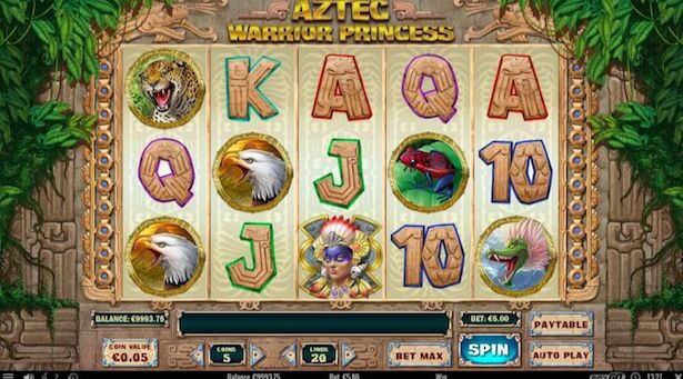 Aztec Warrior Princess Slot