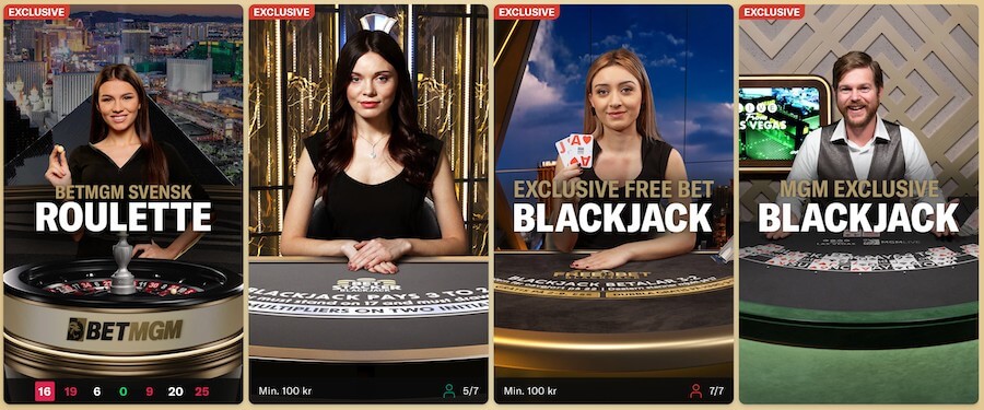 BetMGM live casino