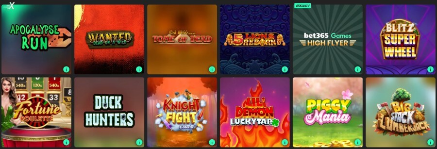 slots hos bet365