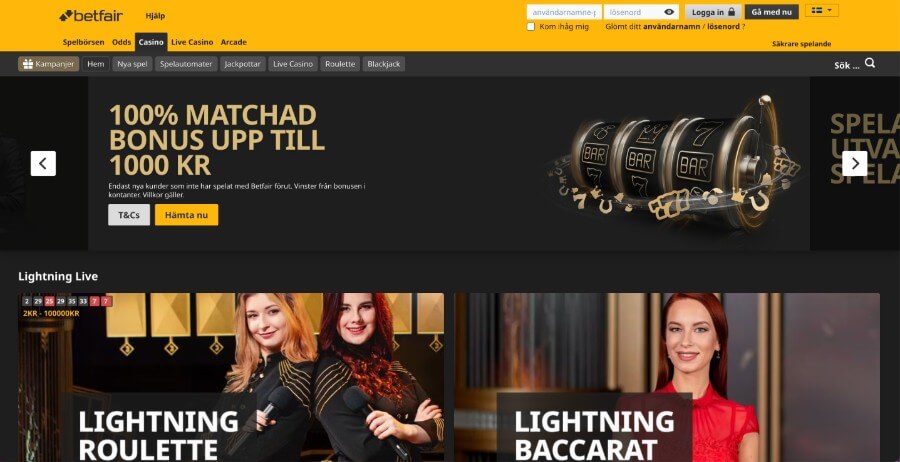 Betfair Casino