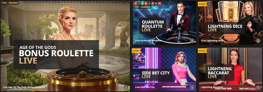 Betfair live casino