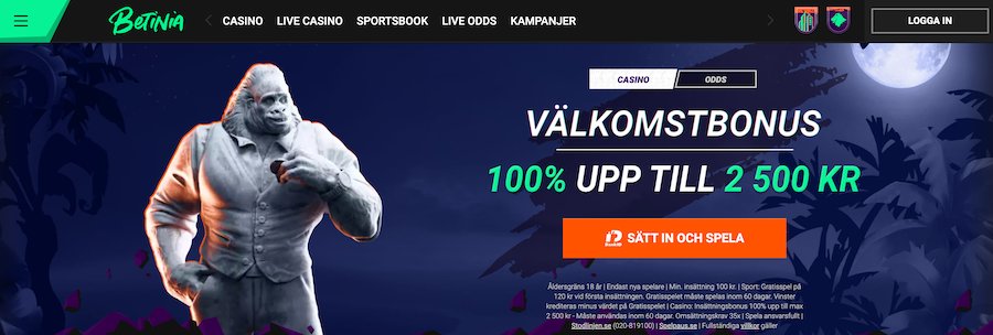Betinia Bonus