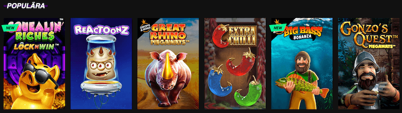 Betinia slots.