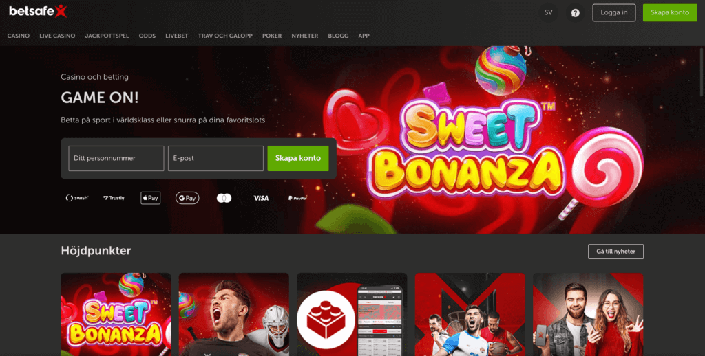 Betsafe Casino 2025