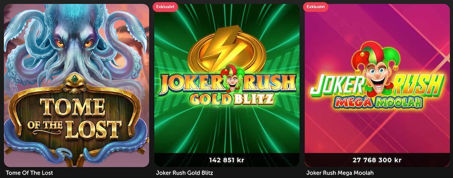 Exklusiva spel hos Betsafe