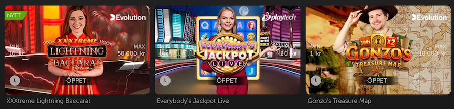 Betsafe live casino