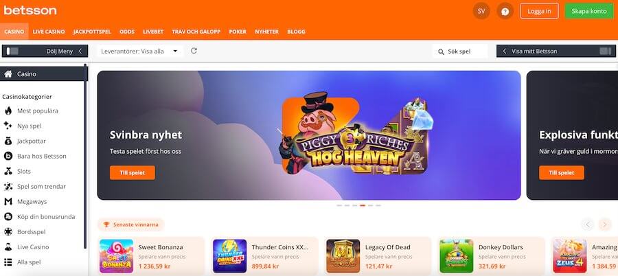 Betsson Casino