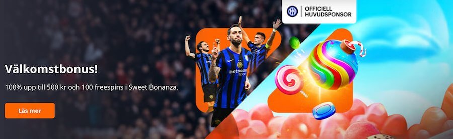 Välkomstbonus hos Betsson