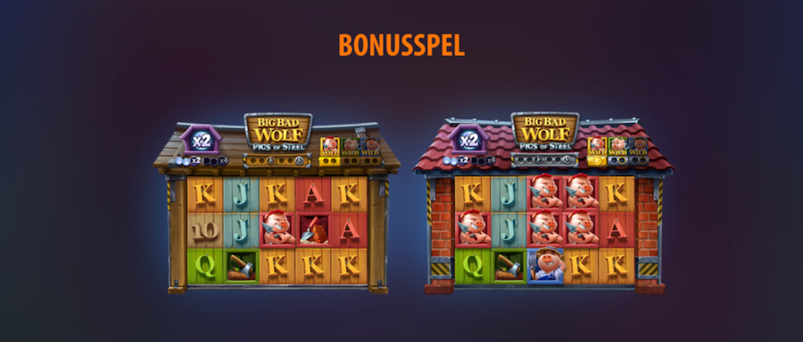 Big Bad Wolf: Pigs of Steel bonusspel