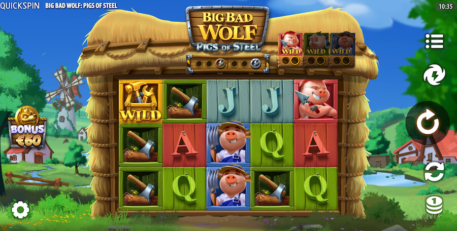 Bad Wolf: Pigs of Steel spelplan