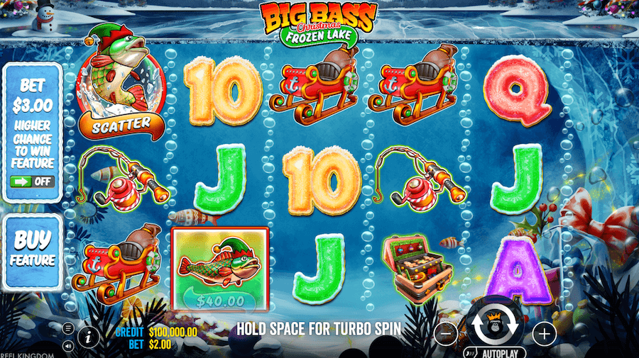 Big Bass Christmas Frozen Lake slot