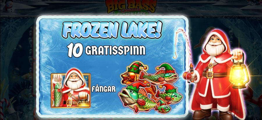 Vinster i Big Bass Christmas Frozen Lake