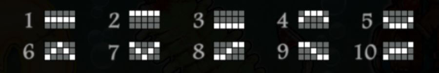 Vinstlinjerna i Big Bass Halloween 3