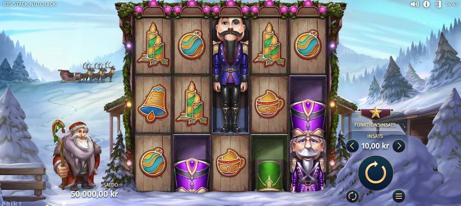 Big Stack Nutcrack spelplan