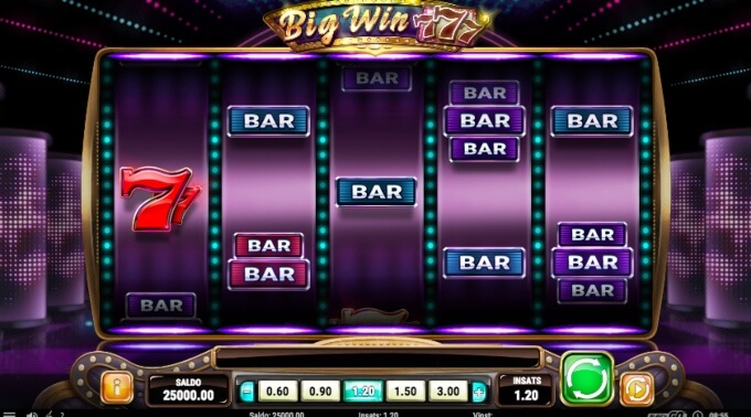 Big Win 777 Slot Bonus Game