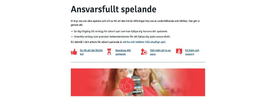 Ansvarsfullt spel hos Bingo.com