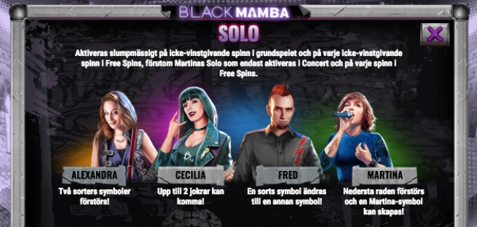 Black Mamba Slot Bonus Free Spins