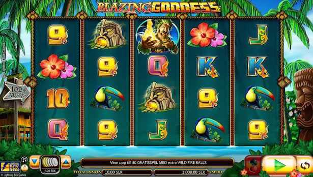 Blazing Goddess Slot