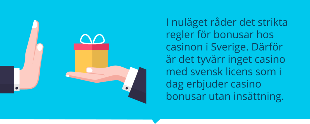 Bonus utan insättning.