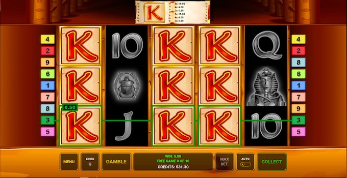 Book of Ra Free Spins
