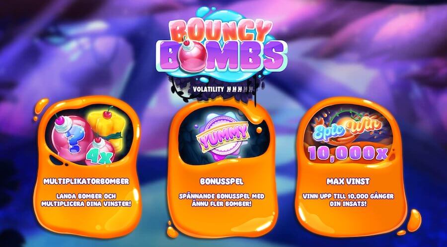 Bouncy Bombs funktioner
