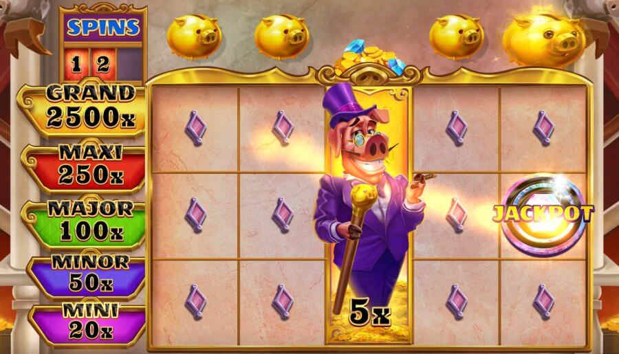 Hold and Win i Break the Piggy Bank slot.