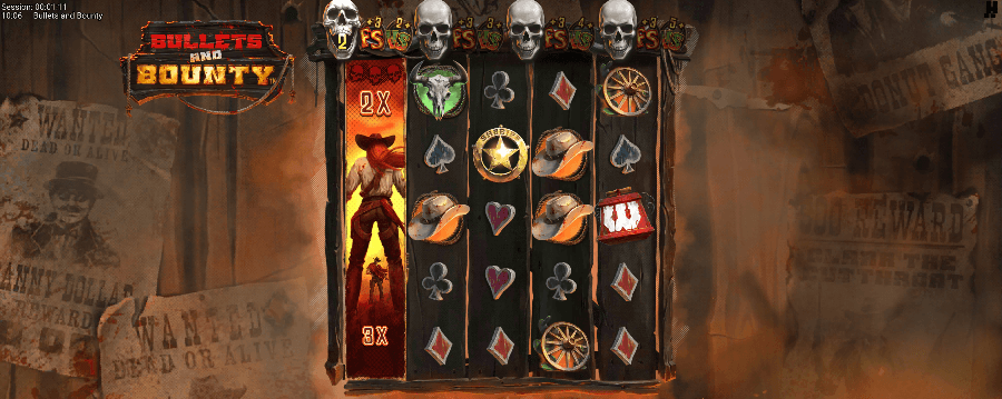 Free Spins i Bullets and Bounty