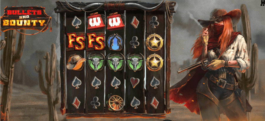 Bullets and Bounty slot