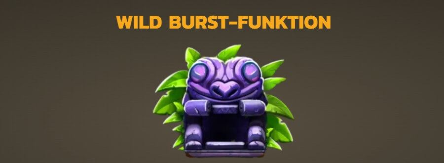 Wild Burst funktion i spelet