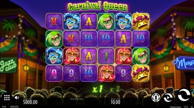 Carnival Queen Slot Bonus1