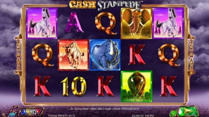 Cash Stampede Slot Spel