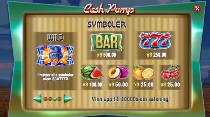 Cash Pump Slot Bonus