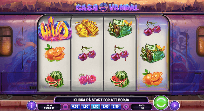 Cash Vandal slot.