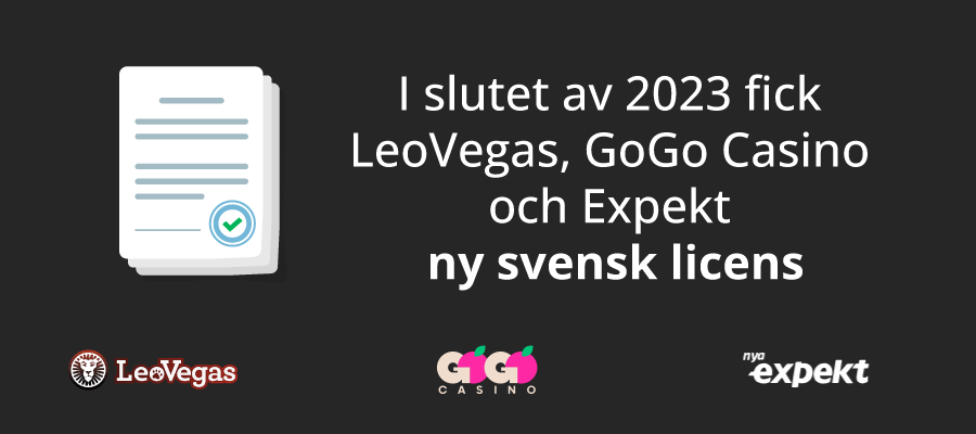 Nya licenser under hösten 2023