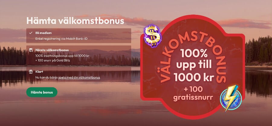 Casinostugan bonus