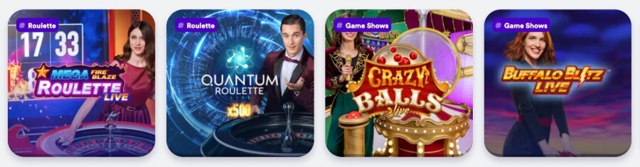 Casumo Game Shows