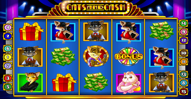 Cats and Cash slot - Spela online