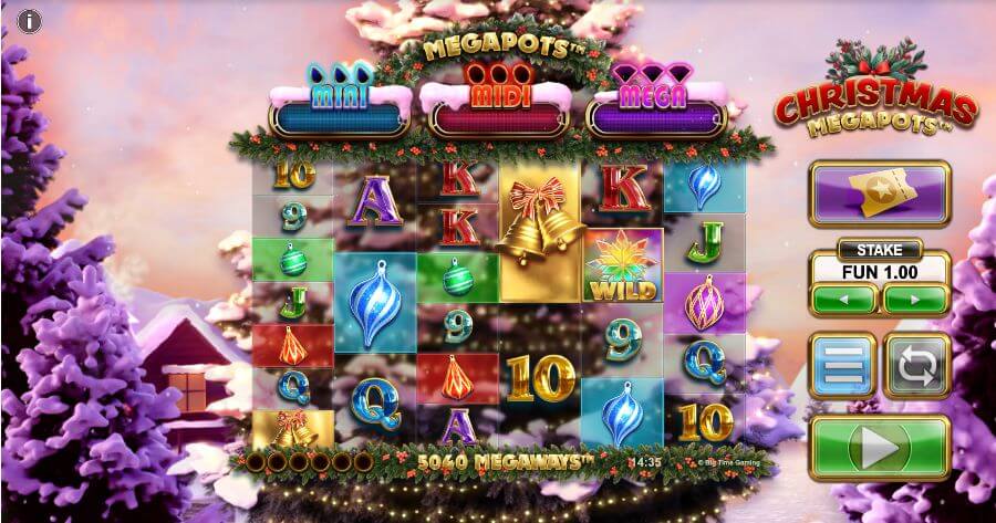Spelupplevelsen i Christmas Megapots
